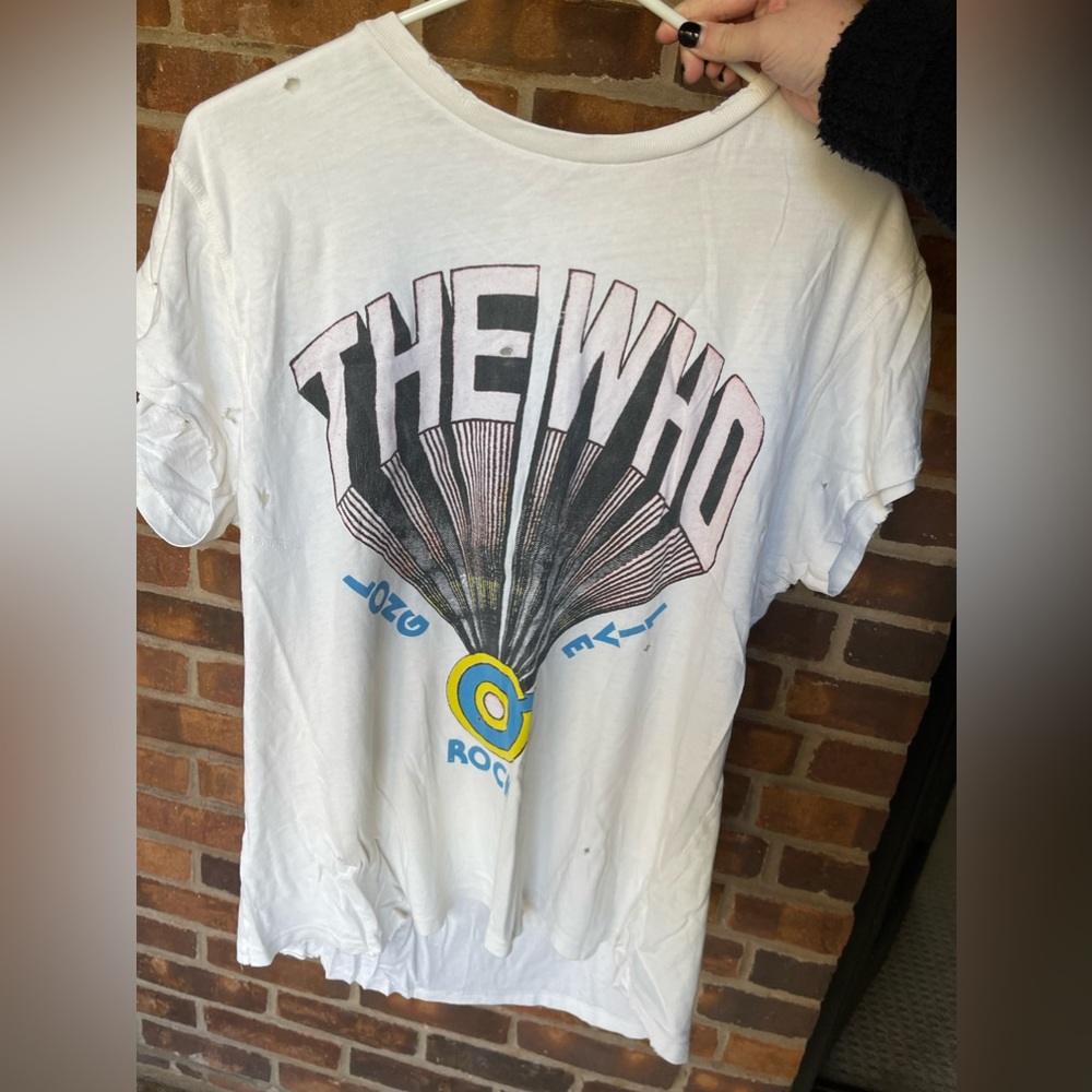 The Who graphic tee